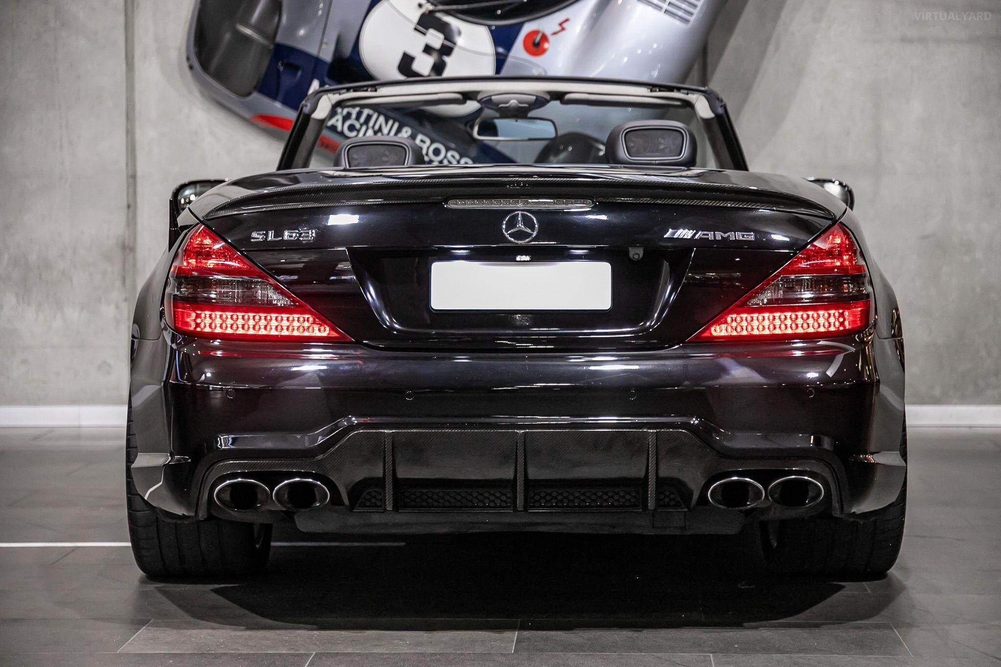 2008 Mercedes-Benz SL-Class R230 SL63 AMG Roadster 2dr SPEEDSHIFT MCT 7sp 6.3i [MY09] 