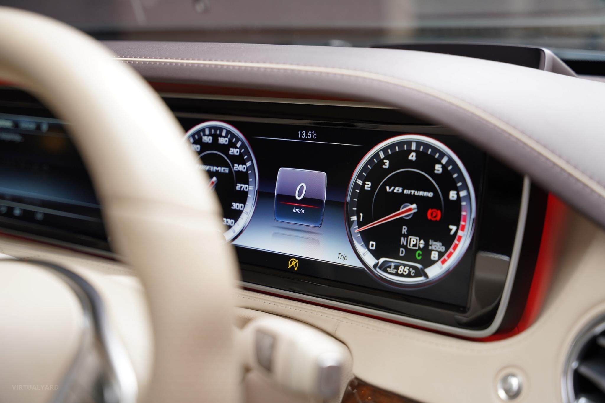 2016 Mercedes-Benz S-Class W222 S63 AMG Sedan 4dr SPEEDSHIFT MCT 7sp 5.5TT 