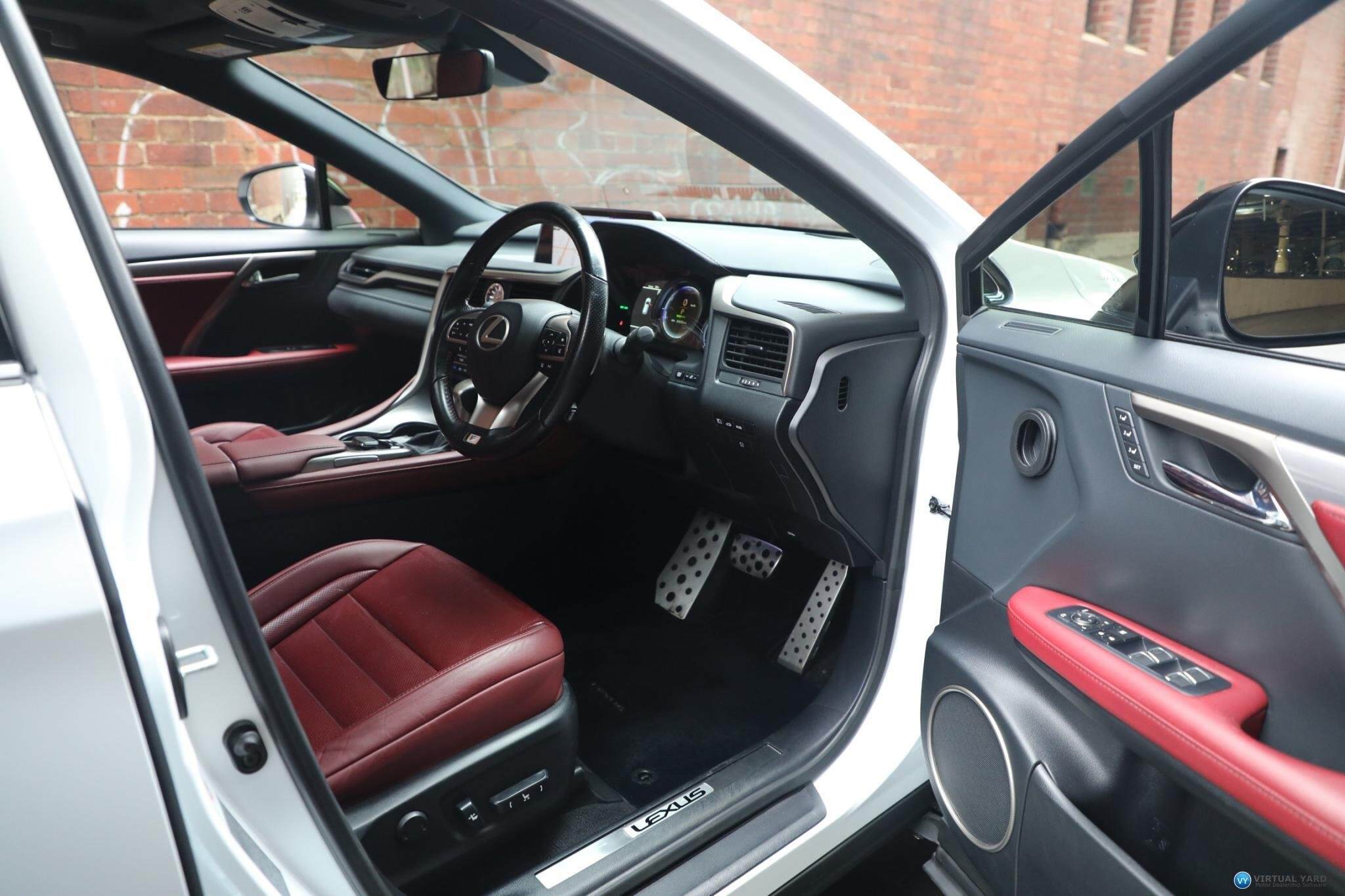 2017 Lexus RX GYL25R RX450h F Sport Wagon 5dr CVT 6sp, 4x4 3.5i Hybrid 