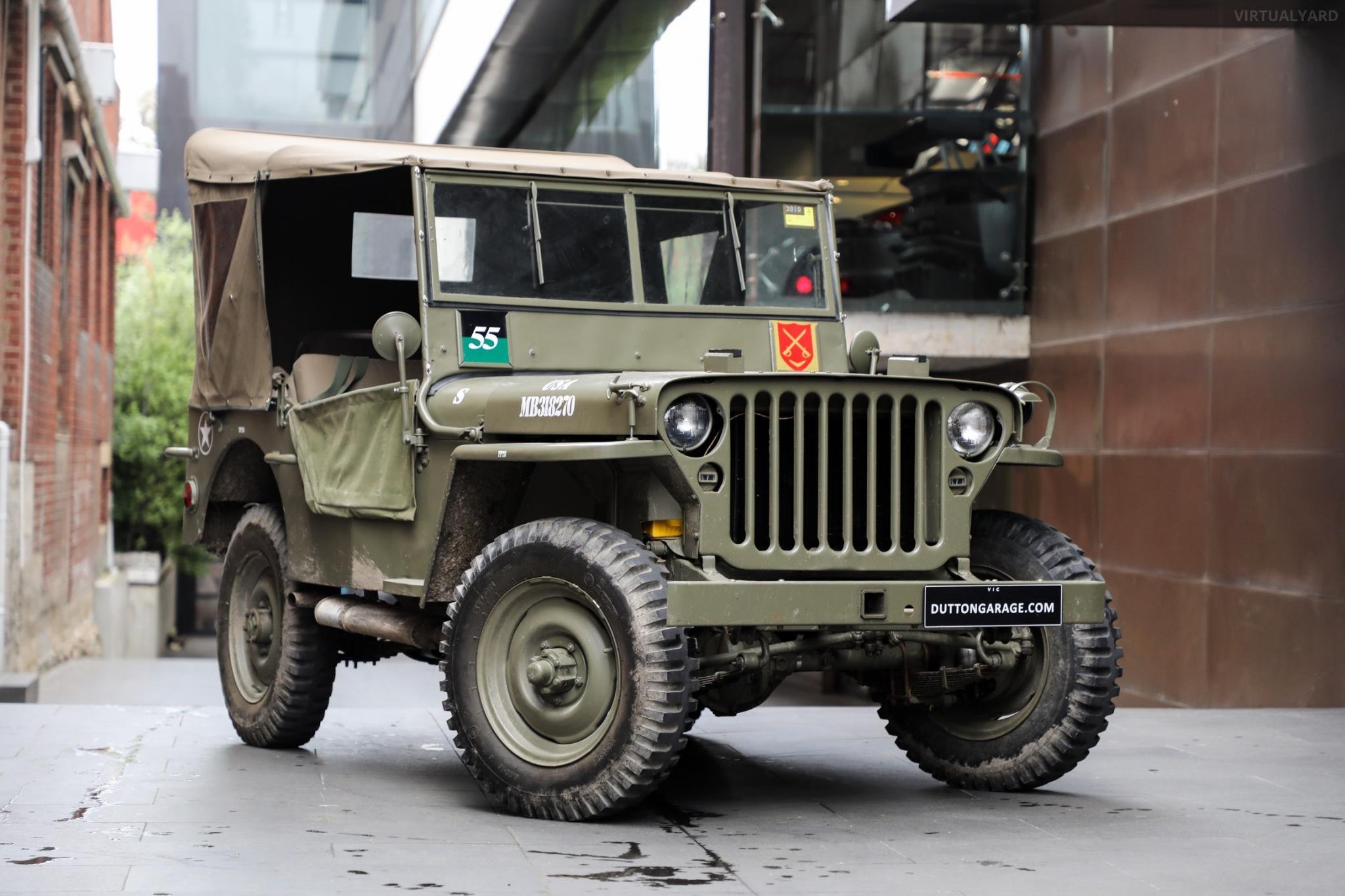 Jeep Willys WWII Army Vehicle