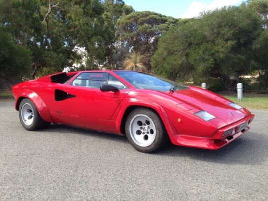 1985 Lamborghini Countach 5000 QV- sold in Australia