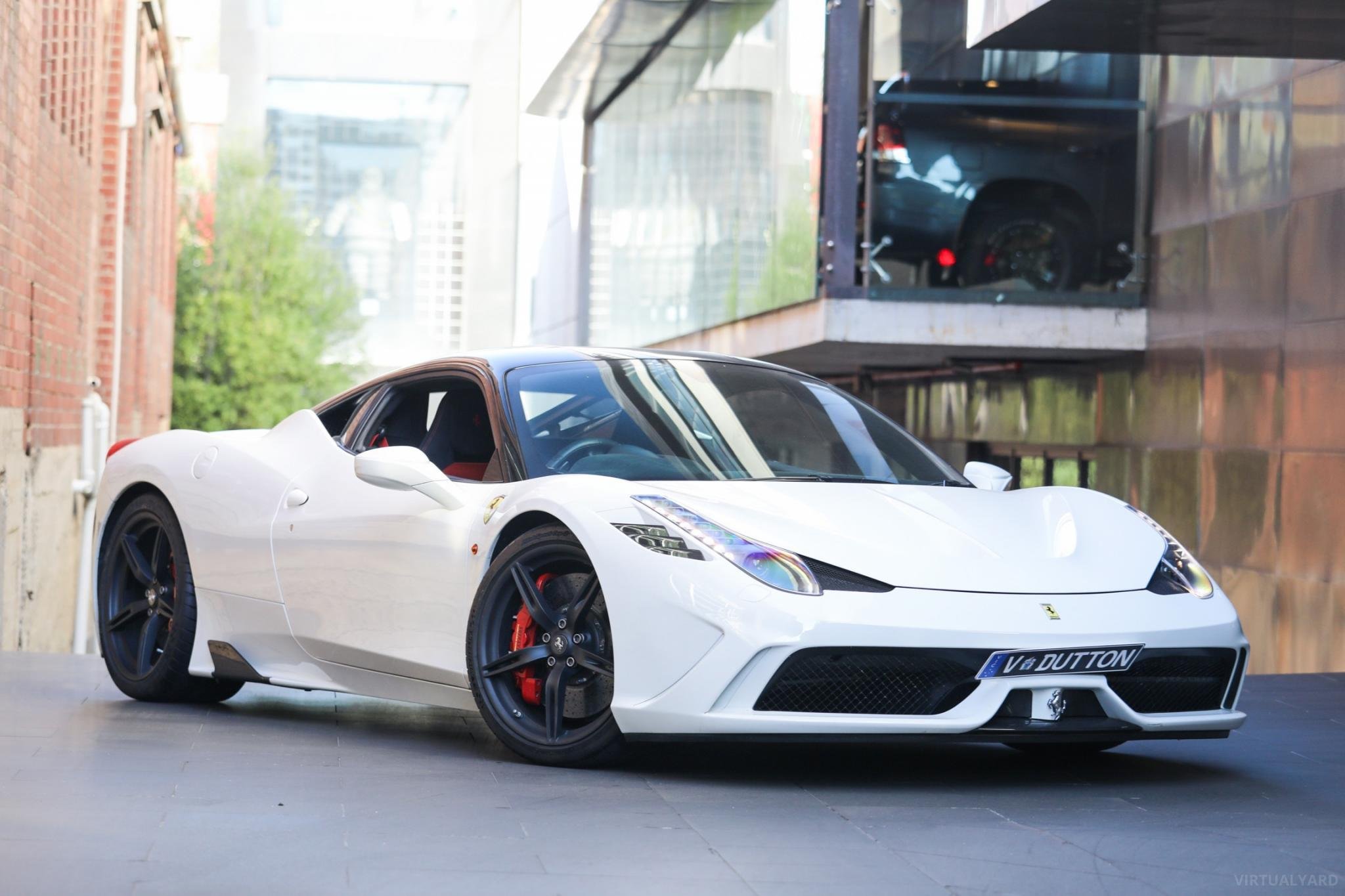 ferrari 458 speciale white