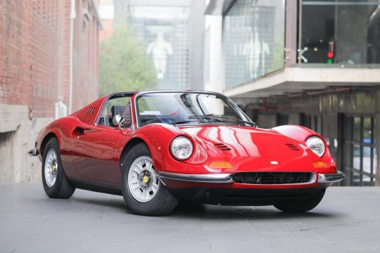 1973 Ferrari Dino 246 GTS Targa 2dr Man 5sp 2.4 