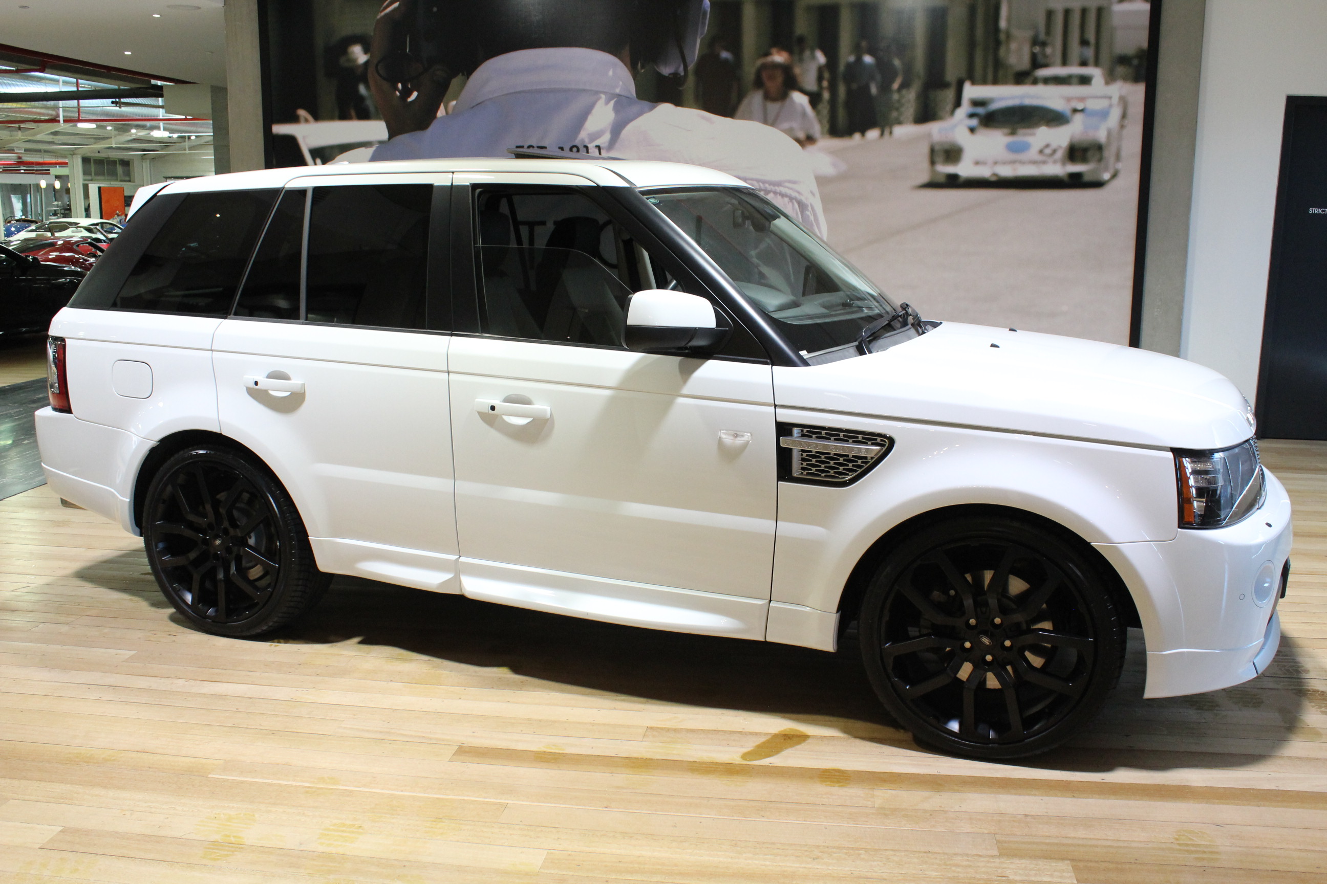 Range Rover Sport Р±РµР»С‹Р№