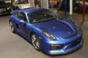 2015 Porsche Cayman 981 GT4 Coupe 2 door manual blue at Dutton Garage 41 Madden Grove Richmond 3121 Melbourne Victoria Australia Make Mine Rare Dutton Group