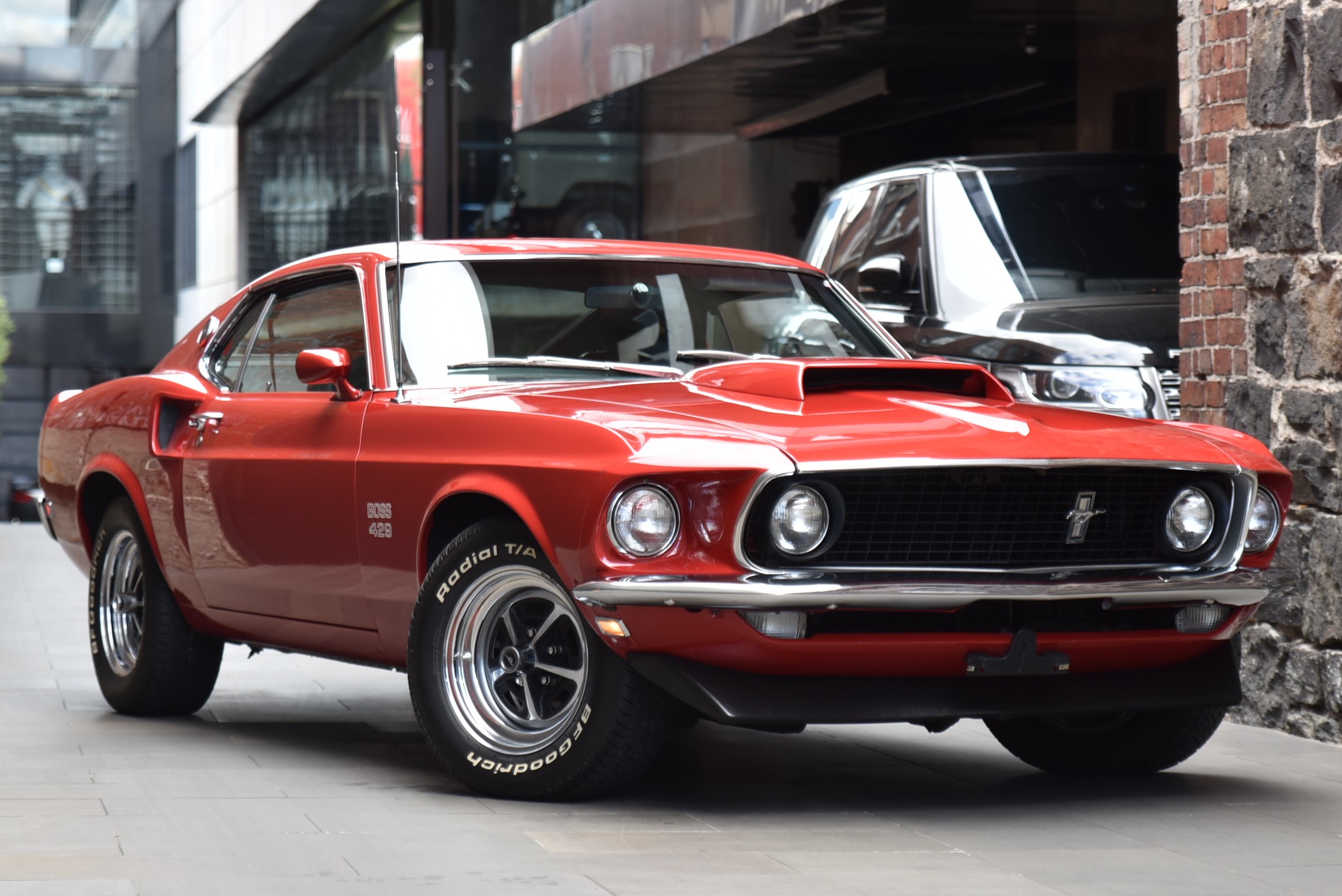 Ford Mustang Boss 429 1969 чёрный