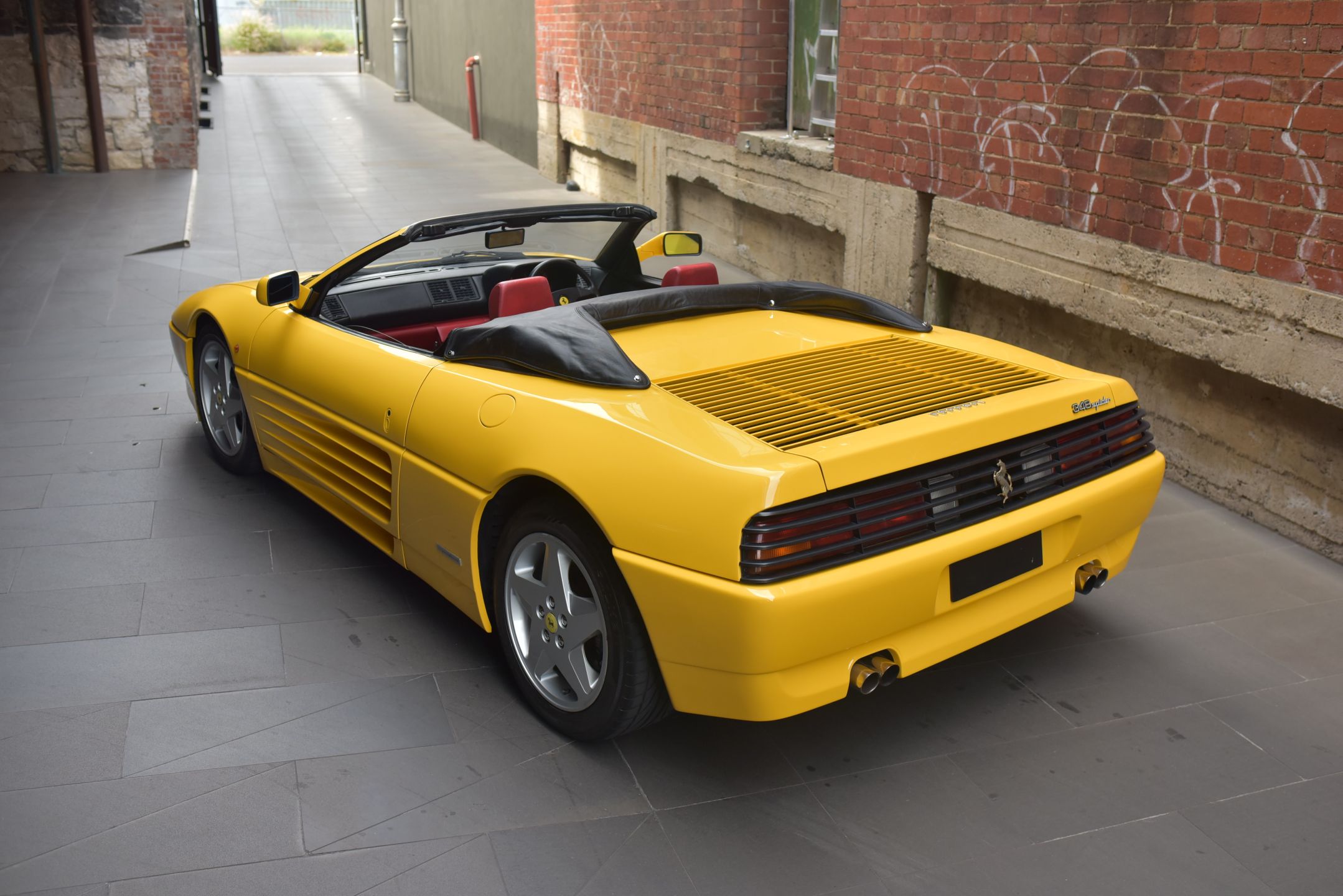 Capote Ferrari 348 Spider Cabriolet - Tissu