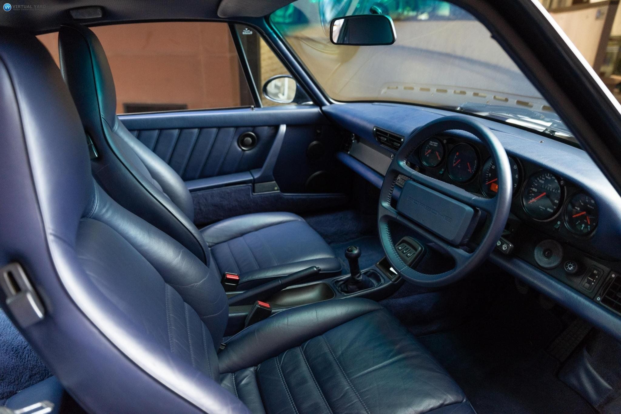 porsche 964 turbo interior