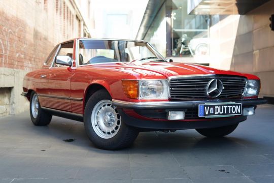 1985 Mercedes-Benz 380SL R107 Convertible 2dr Auto 4sp 3.8i 