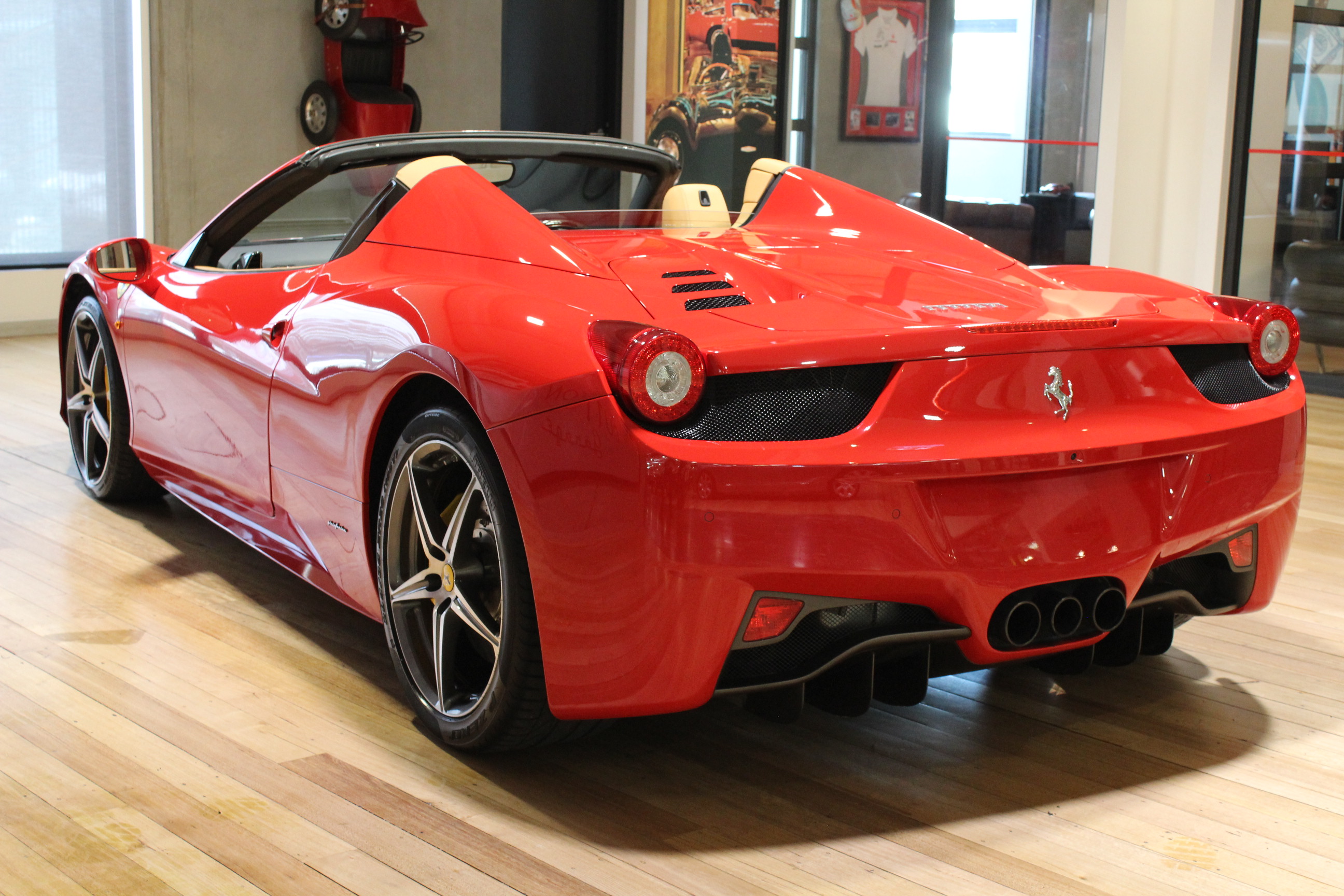 2012 Ferrari 458 Spider Convertible 2dr DCT 7sp 4.5i [Rel. Jun]
