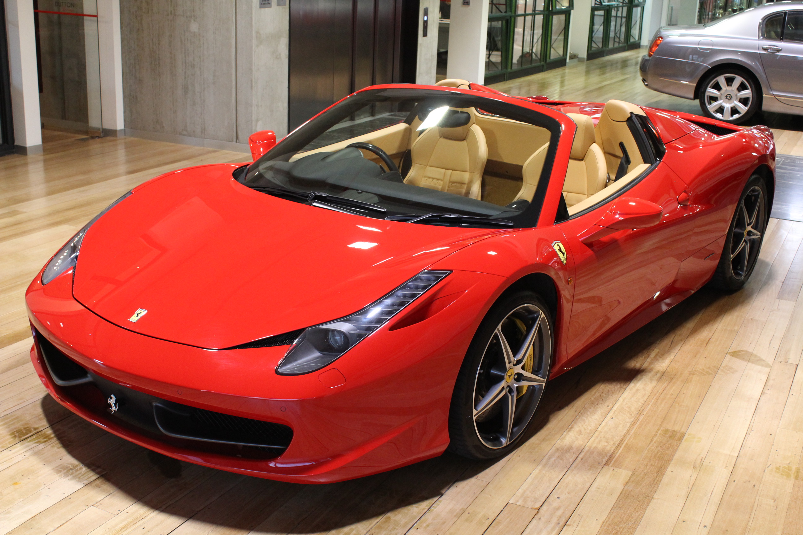 2012 Ferrari 458 Spider Convertible 2dr DCT 7sp 4.5i [Rel. Jun]