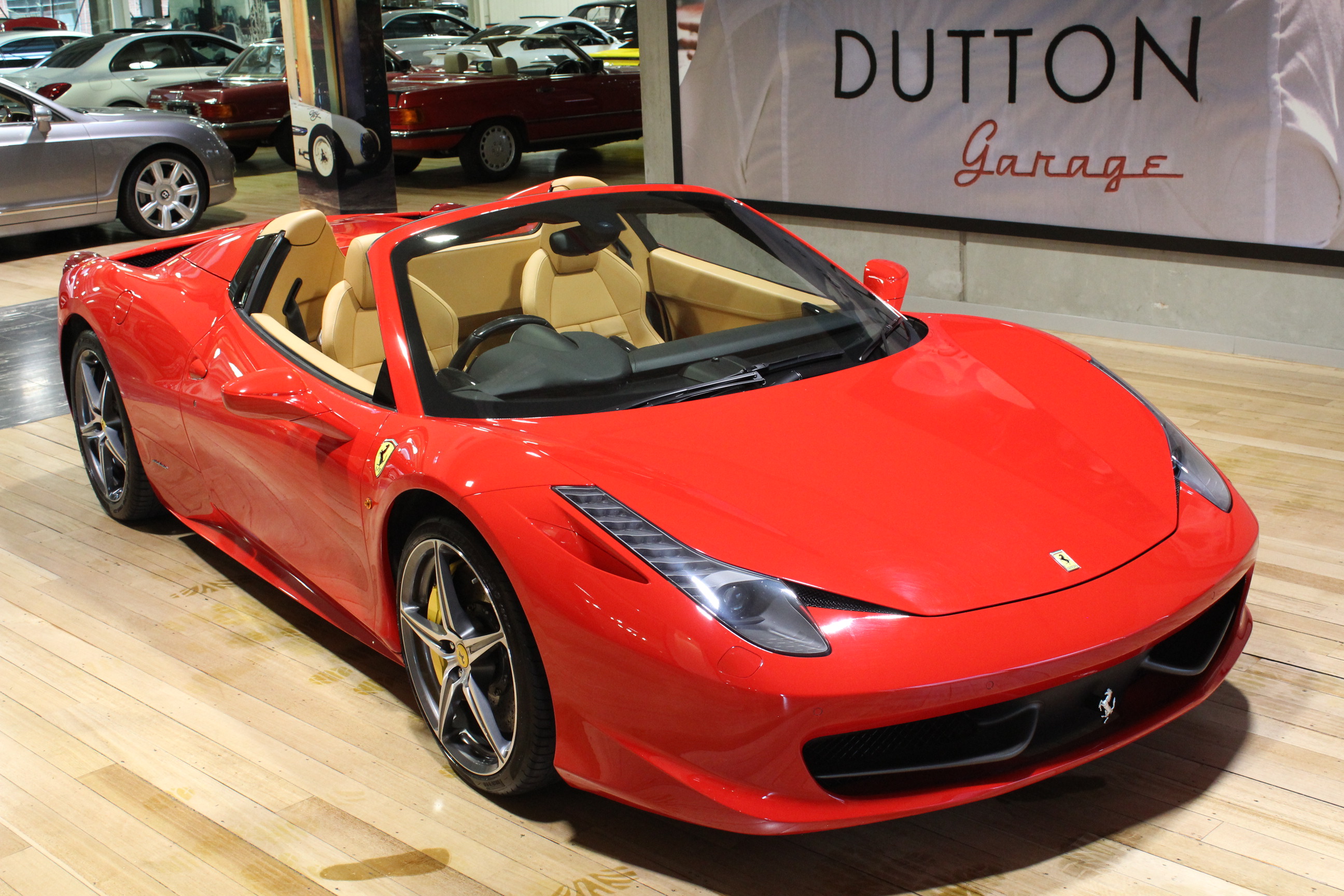 2012 Ferrari 458 Spider Convertible 2dr DCT 7sp 4.5i [Rel. Jun]