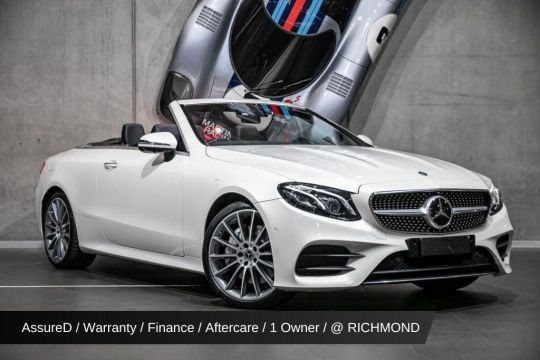 2018 Mercedes-Benz E-Class A238 E300 Cabriolet 2dr 9G-TRONIC PLUS 9sp 2.0T 