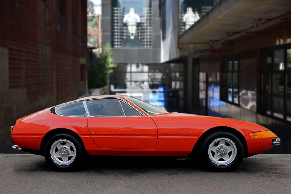 1970 FERRARI 365 GTB4 “DAYTONA” PLEXIGLASS RHD (CAR LOCATED IN UK)