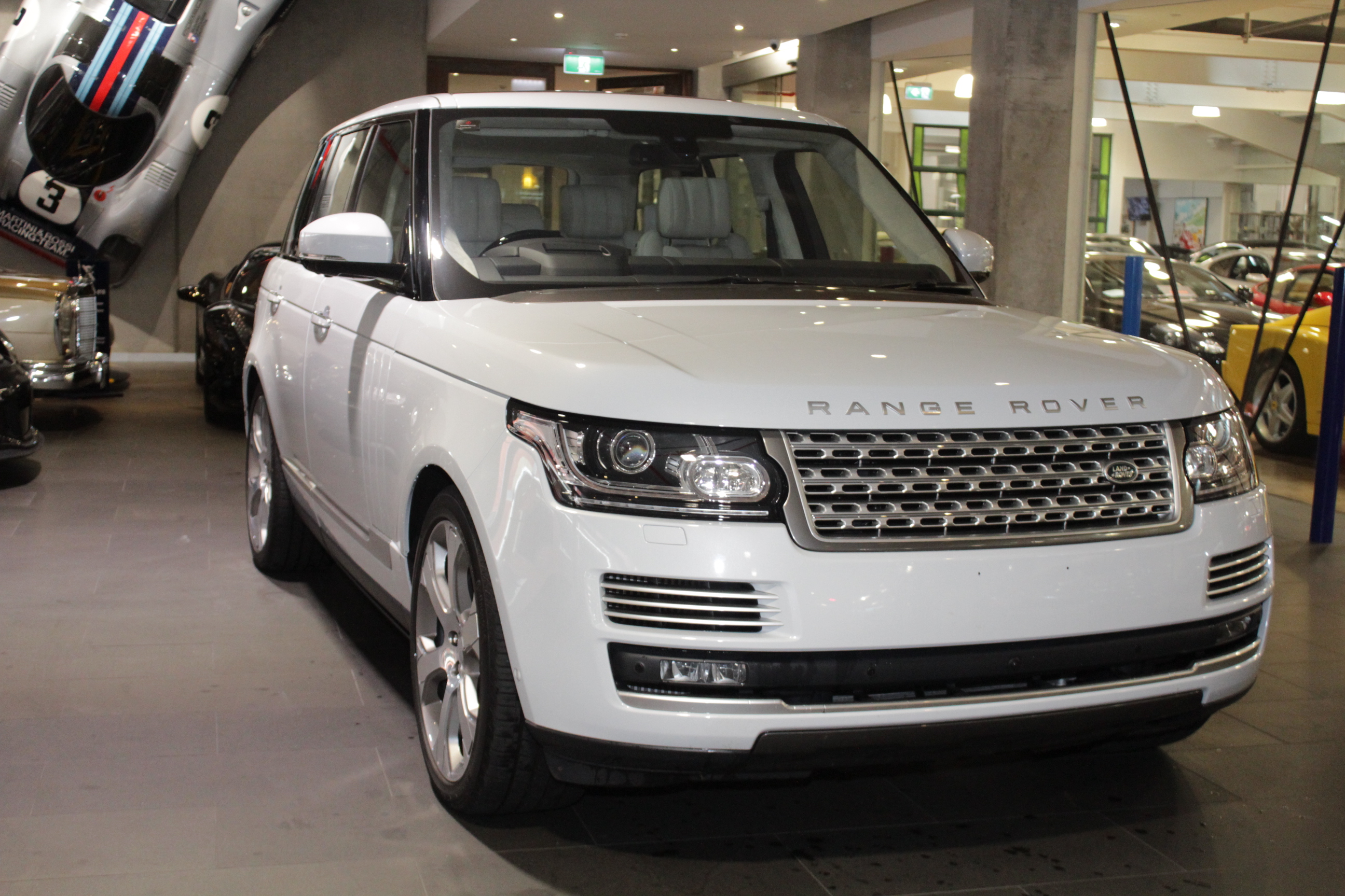 Range rover l405 габариты