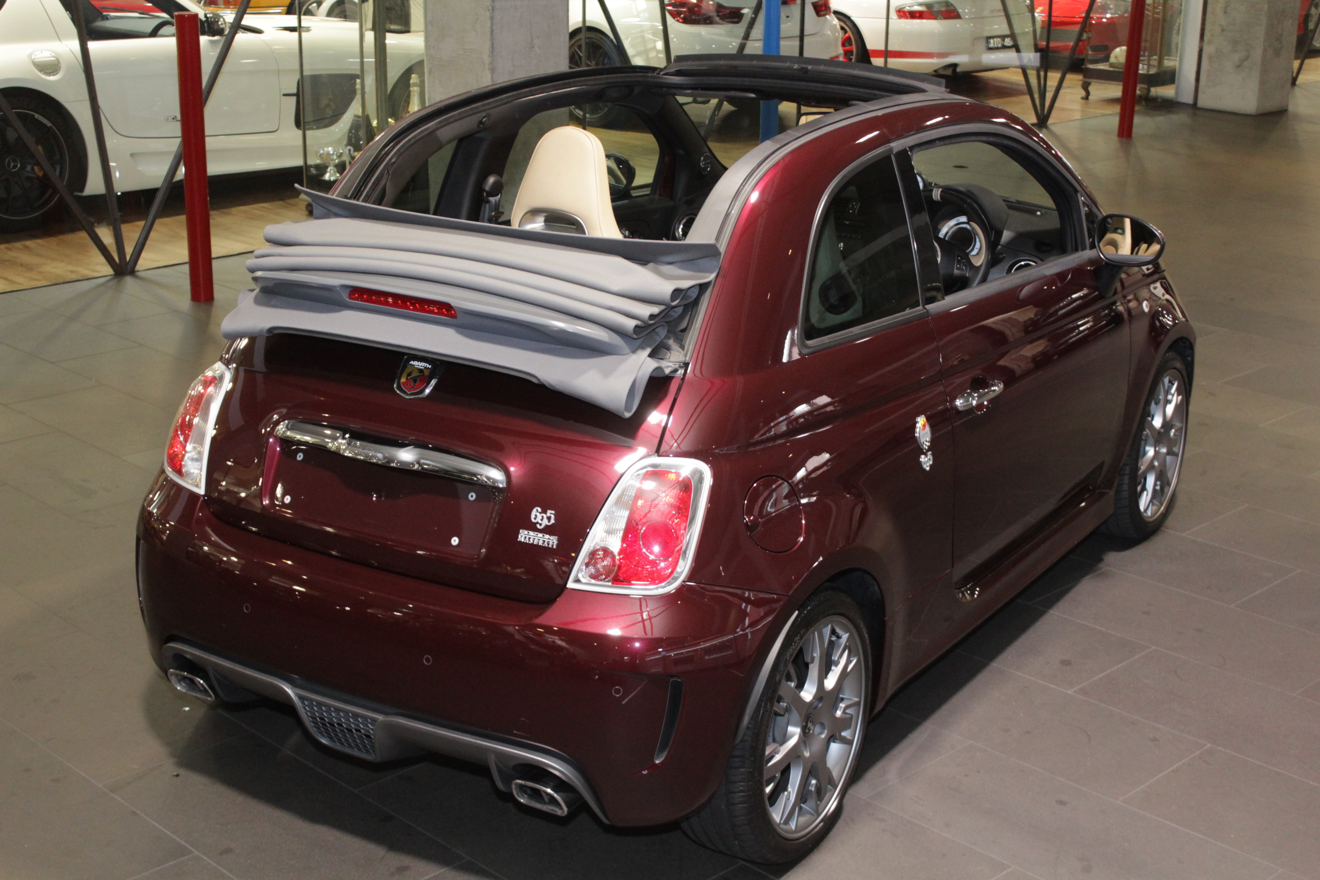 2013 Abarth 695 Series 1 Edizione Maserati Convertible 3dr MTA 5sp 1.4T ...