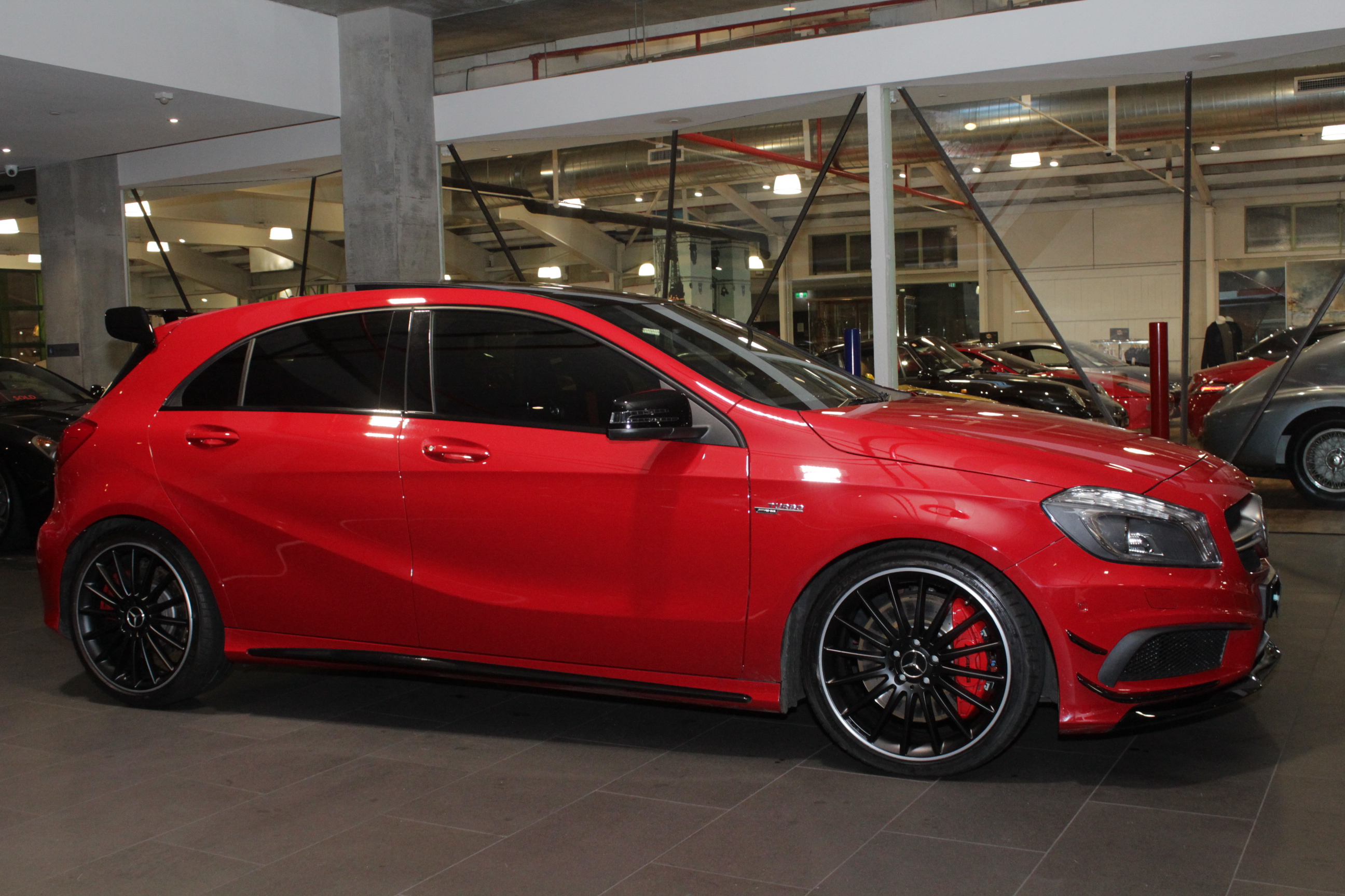 2014 MercedesBenz A45 W176 AMG Hatchback 5dr SPEEDSHIFT DCT 7sp 4MATIC