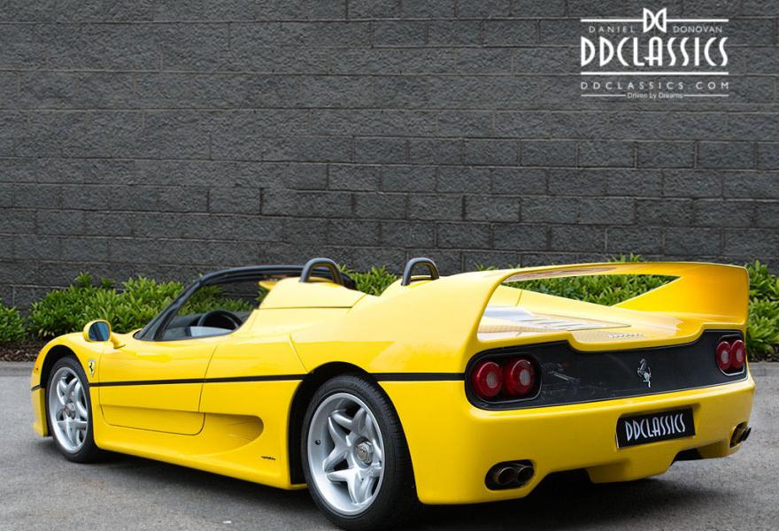 blue and yellow f50