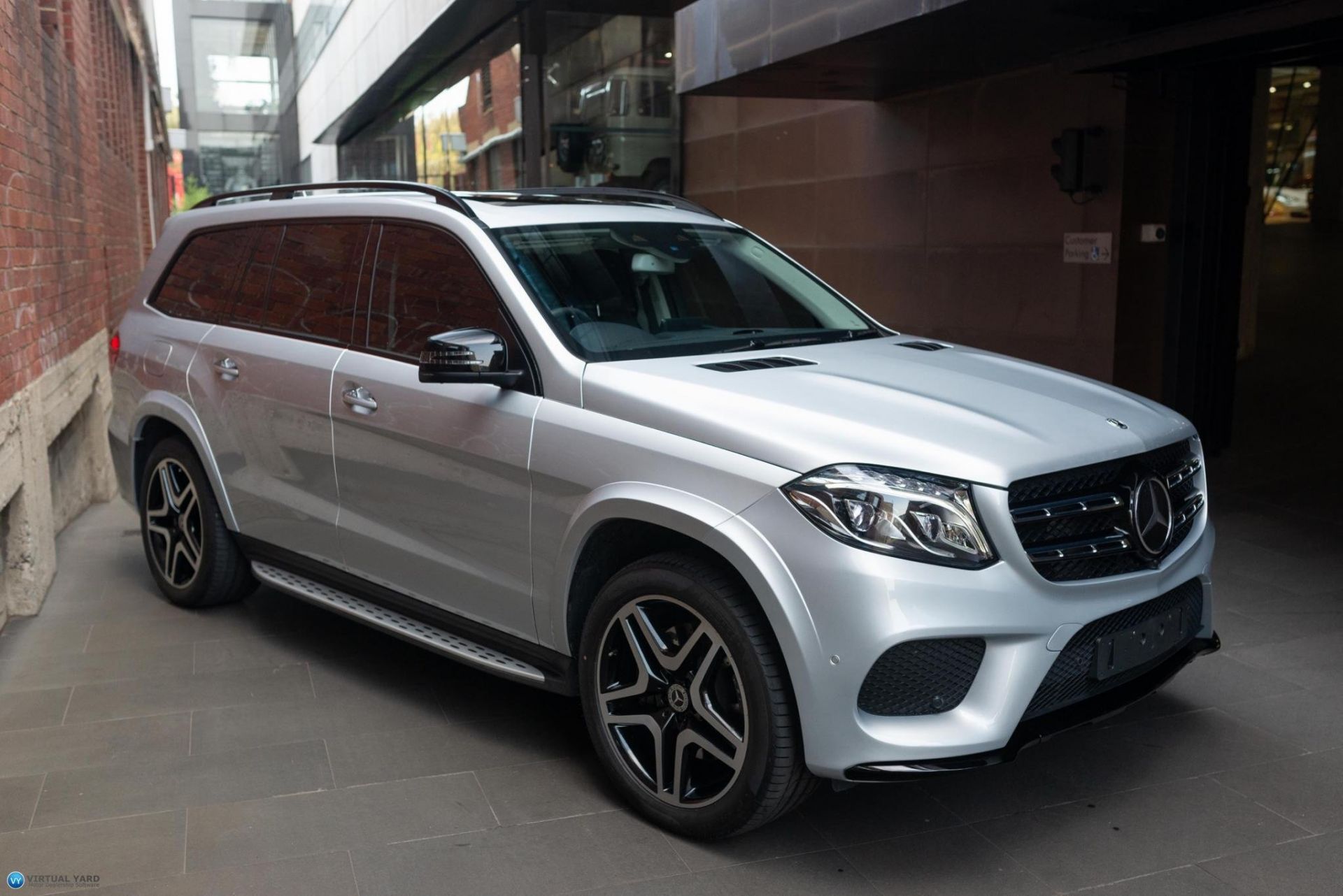 Mercedes GLS Grey Satin