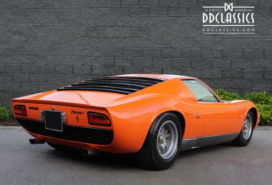 1970 Lamborghini Miura P400S LHD (Car located in UK)