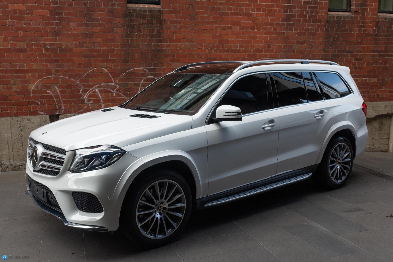 Mercedes GLS Grey Satin