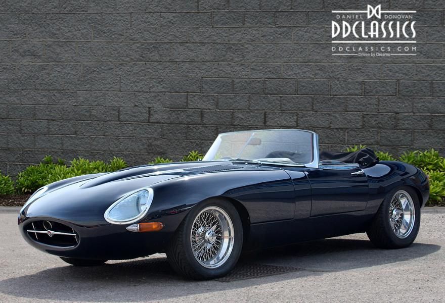  Jaguar E-type Roadster 3.8 semi-lightweight