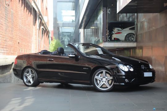 2007 Mercedes-Benz CLK-Class C209 CLK63 AMG Cabriolet 2dr Auto 7sp 6.3i [MY07] 